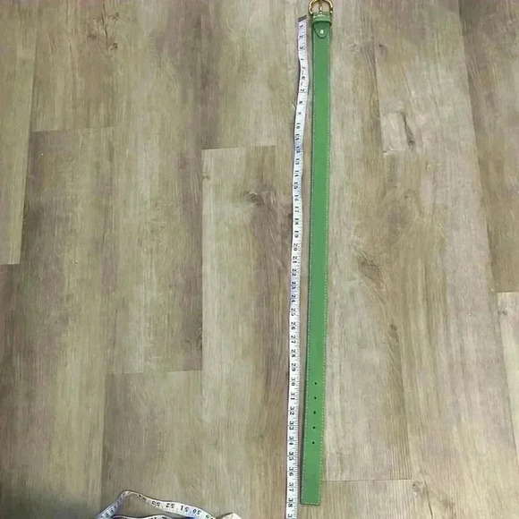L.E.N Epsom Leather Belt - Apple main image 5